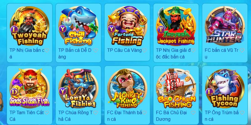 Giới thiệu thông tin về các game săn cá online hấp dẫn nhất
